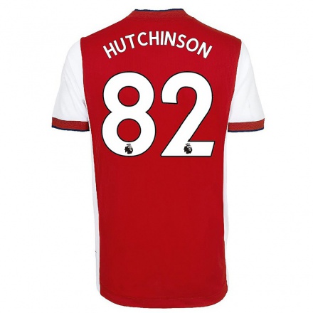 Niño Fútbol Camiseta Omari Hutchinson #82 Amarillo 2ª Equipación 2021/22 Camisa Chile