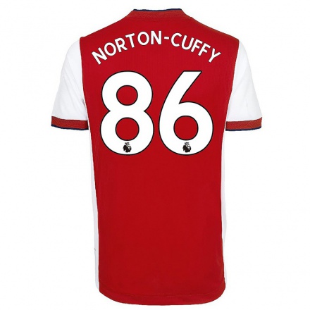 Niño Fútbol Camiseta Brooke Norton-Cuffy #86 Amarillo 2ª Equipación 2021/22 Camisa Chile