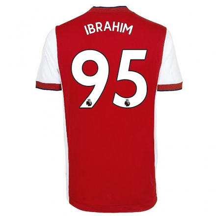 Niño Fútbol Camiseta Bradley Ibrahim #95 Amarillo 2ª Equipación 2021/22 Camisa Chile