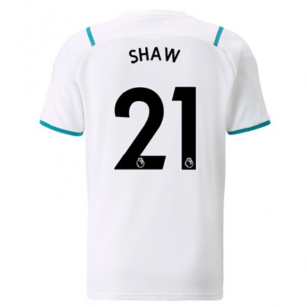 Niño Fútbol Camiseta Khadija Shaw #21 Blanco 2ª Equipación 2021/22 Camisa Chile