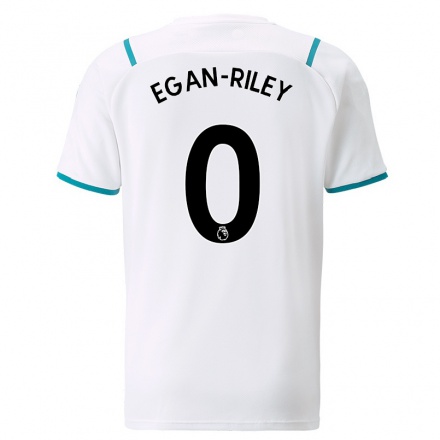 Niño Fútbol Camiseta Conrad Egan-Riley #0 Blanco 2ª Equipación 2021/22 Camisa Chile