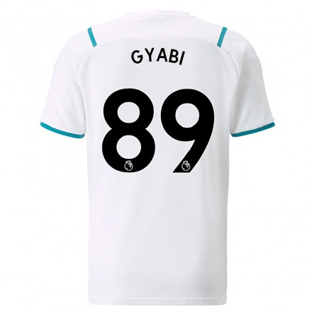 Niño Fútbol Camiseta Darko Gyabi #89 Blanco 2ª Equipación 2021/22 Camisa Chile