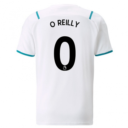 Niño Fútbol Camiseta Nico O'Reilly #0 Blanco 2ª Equipación 2021/22 Camisa Chile
