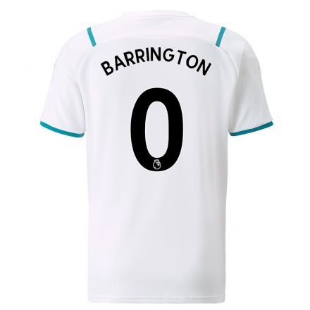 Niño Fútbol Camiseta Luca Barrington #0 Blanco 2ª Equipación 2021/22 Camisa Chile