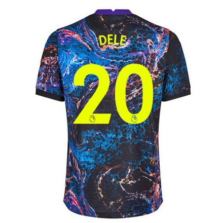 Niño Fútbol Camiseta Dele Alli #20 Multicolor 2ª Equipación 2021/22 Camisa Chile