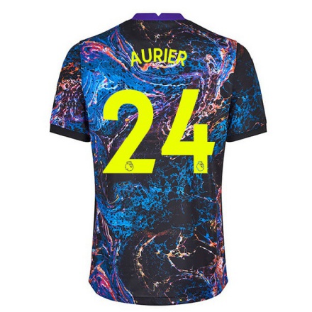 Niño Fútbol Camiseta Serge Aurier #24 Multicolor 2ª Equipación 2021/22 Camisa Chile