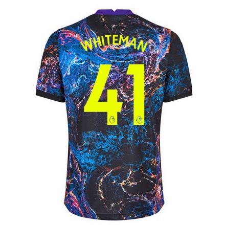 Niño Fútbol Camiseta Alfie Whiteman #41 Multicolor 2ª Equipación 2021/22 Camisa Chile