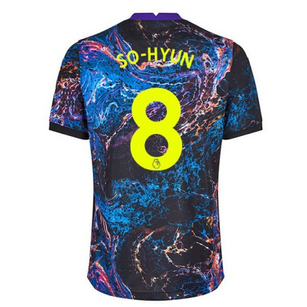 Niño Fútbol Camiseta Cho So-hyun #8 Multicolor 2ª Equipación 2021/22 Camisa Chile