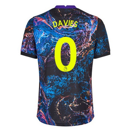 Niño Fútbol Camiseta Jez Davies #0 Multicolor 2ª Equipación 2021/22 Camisa Chile