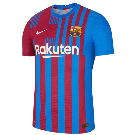 Niño Fútbol Camiseta Lionel Messi #10 Azul Granate 1ª Equipación 2021/22 Camisa Chile