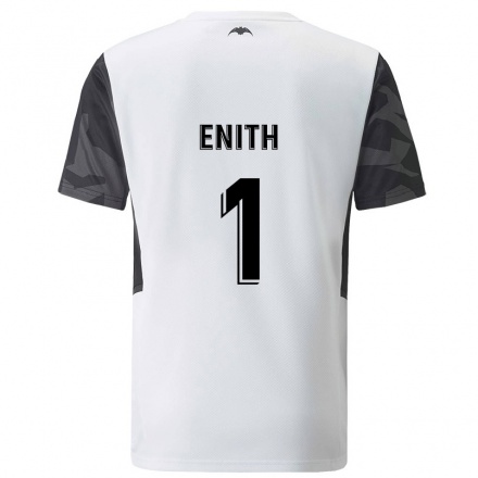 Niño Fútbol Camiseta Enith #1 Blanco 1ª Equipación 2021/22 Camisa Chile