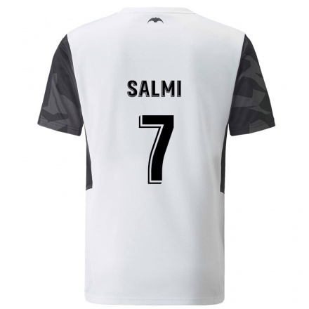 Niño Fútbol Camiseta Iina Salmi #7 Blanco 1ª Equipación 2021/22 Camisa Chile