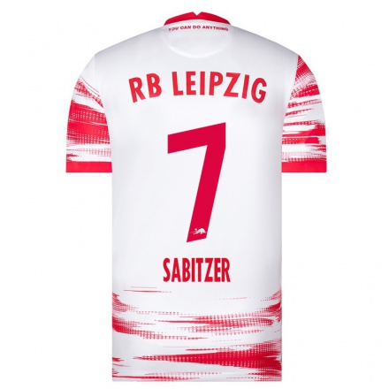 Niño Fútbol Camiseta Marcel Sabitzer #7 Rojo Blanco 1ª Equipación 2021/22 Camisa Chile