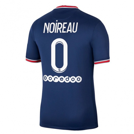 Niño Fútbol Camiseta Samuel Noireau #0 Azul Oscuro 1ª Equipación 2021/22 Camisa Chile