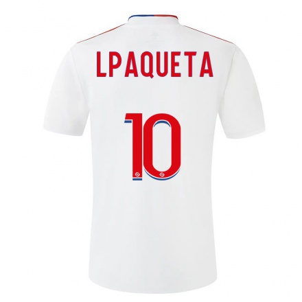 Niño Fútbol Camiseta Lucas Paqueta #10 Blanco 1ª Equipación 2021/22 Camisa Chile