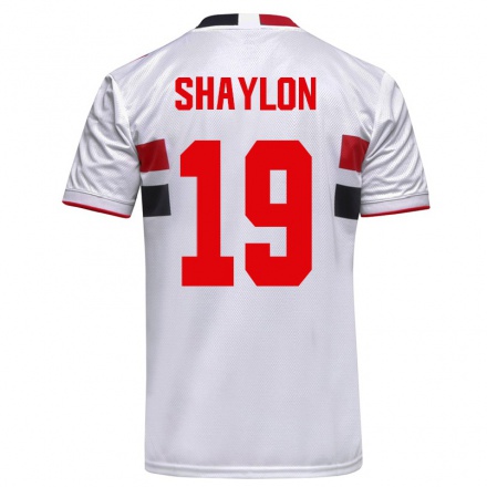 Niño Fútbol Camiseta Shaylon #19 Blanco 1ª Equipación 2021/22 Camisa Chile