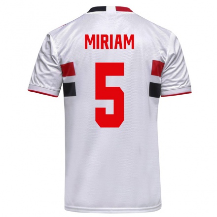 Niño Fútbol Camiseta Miriam #5 Blanco 1ª Equipación 2021/22 Camisa Chile