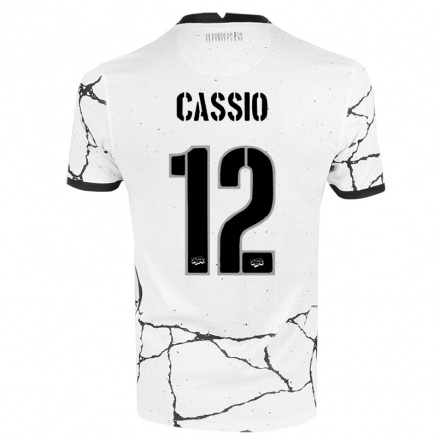 Niño Fútbol Camiseta Cassio #12 Blanco 1ª Equipación 2021/22 Camisa Chile