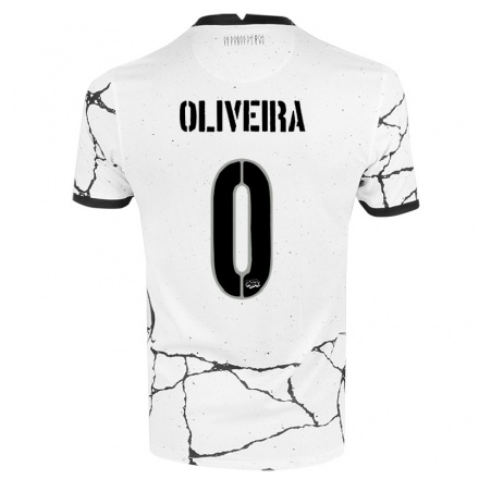 Niño Fútbol Camiseta Ruan Oliveira #0 Blanco 1ª Equipación 2021/22 Camisa Chile