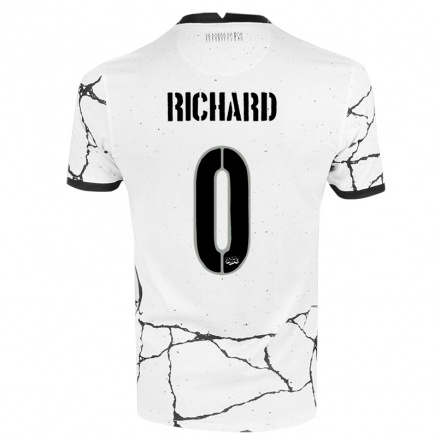 Niño Fútbol Camiseta Richard #0 Blanco 1ª Equipación 2021/22 Camisa Chile