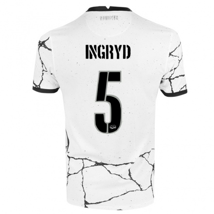 Niño Fútbol Camiseta Ingryd #5 Blanco 1ª Equipación 2021/22 Camisa Chile