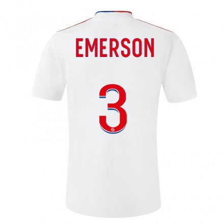 Niño Fútbol Camiseta Emerson Palmieri #3 Blanco 1ª Equipación 2021/22 La Camisa Chile