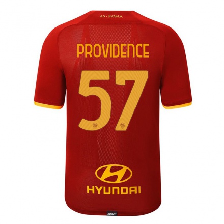 Niño Fútbol Camiseta Ruben Providence #57 Rojo 1ª Equipación 2021/22 La Camisa Chile