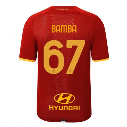 Niño Fútbol Camiseta Mory Bamba #67 Rojo 1ª Equipación 2021/22 La Camisa Chile