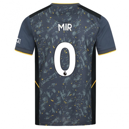 Niño Fútbol Camiseta Rafa Mir #0 Gris 2ª Equipación 2021/22 Camisa Chile