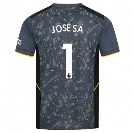 Niño Fútbol Camiseta Jose Sa #1 Gris 2ª Equipación 2021/22 Camisa Chile