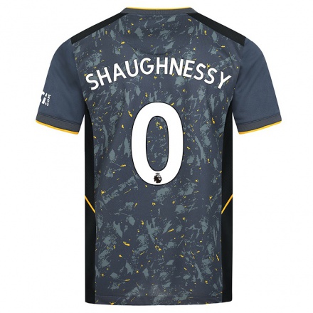 Niño Fútbol Camiseta Joe O'shaughnessy #0 Gris 2ª Equipación 2021/22 Camisa Chile