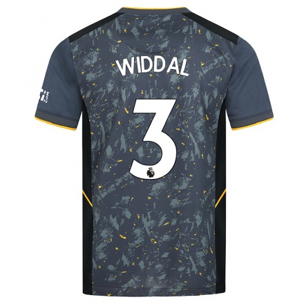 Niño Fútbol Camiseta Natalie Widdal #3 Gris 2ª Equipación 2021/22 Camisa Chile