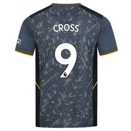 Niño Fútbol Camiseta Jade Cross #9 Gris 2ª Equipación 2021/22 Camisa Chile