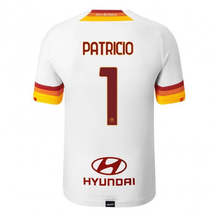 Niño Fútbol Camiseta Rui Patricio #1 Blanco 2ª Equipación 2021/22 La Camisa Chile