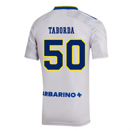 Niño Fútbol Camiseta Vicente Taborda #50 Gris 2ª Equipación 2021/22 La Camisa Chile