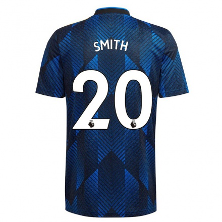 Niño Fútbol Camiseta Kirsty Smith #20 Azul Oscuro 3ª Equipación 2021/22 La Camisa Chile