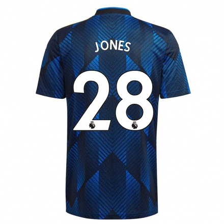 Niño Fútbol Camiseta Carrie Jones #28 Azul Oscuro 3ª Equipación 2021/22 La Camisa Chile