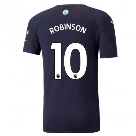 Niño Fútbol Camiseta Sammy Robinson #10 Azul Oscuro 3ª Equipación 2021/22 La Camisa Chile