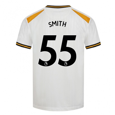 Niño Fútbol Camiseta Jackson Smith #55 Blanco Amarillo 3ª Equipación 2021/22 La Camisa Chile