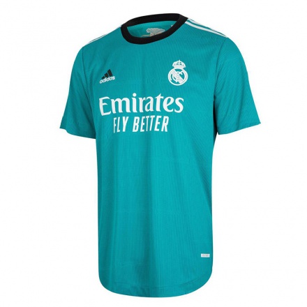 Niño Fútbol Camiseta Andriy Lunin #13 Verde Claro 3ª Equipación 2021/22 La Camisa Chile