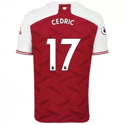 Niño Fútbol Camiseta Cedric Soares #17 1ª Equipación Roja 2020/21 La Camisa Chile