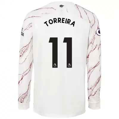 Niño Fútbol Camiseta Lucas Torreira #11 2ª Equipación Blanco 2020/21 La Camisa Chile