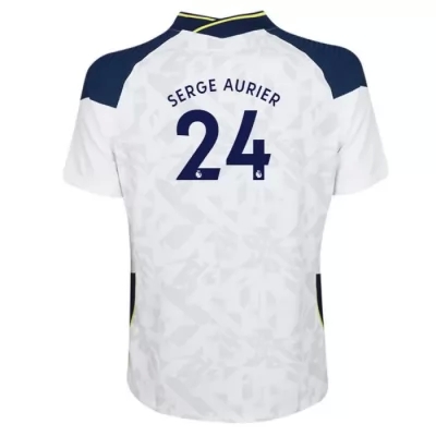 Niño Fútbol Camiseta Serge Aurier #24 1ª Equipación Blanco 2020/21 La Camisa Chile