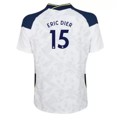 Niño Fútbol Camiseta Eric Dier #15 1ª Equipación Blanco 2020/21 La Camisa Chile