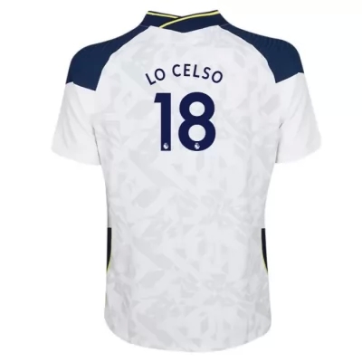 Niño Fútbol Camiseta Giovani Lo Celso #18 1ª Equipación Blanco 2020/21 La Camisa Chile