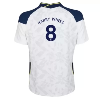 Niño Fútbol Camiseta Harry Winks #8 1ª Equipación Blanco 2020/21 La Camisa Chile