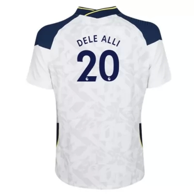 Niño Fútbol Camiseta Dele Alli #20 1ª Equipación Blanco 2020/21 La Camisa Chile