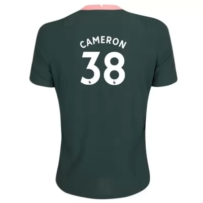 Niño Fútbol Camiseta Cameron Carter-Vickers #38 2ª Equipación Verde Oscuro 2020/21 La Camisa Chile