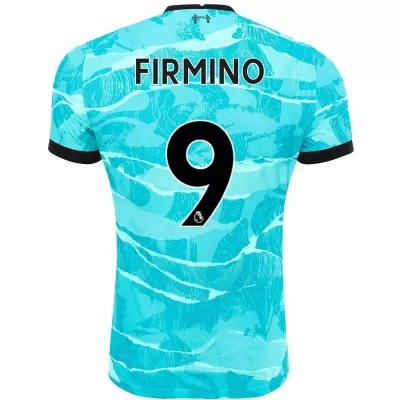 Niño Fútbol Camiseta Roberto Firmino #9 2ª Equipación Azul 2020/21 La Camisa Chile