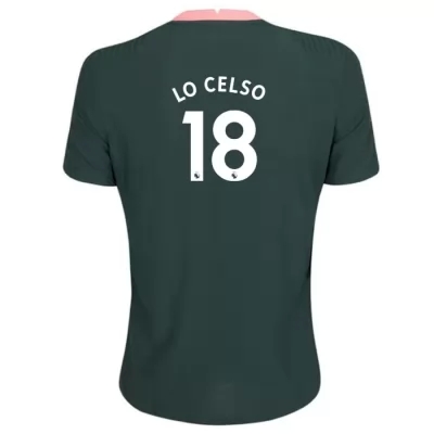 Niño Fútbol Camiseta Giovani Lo Celso #18 2ª Equipación Verde Oscuro 2020/21 La Camisa Chile